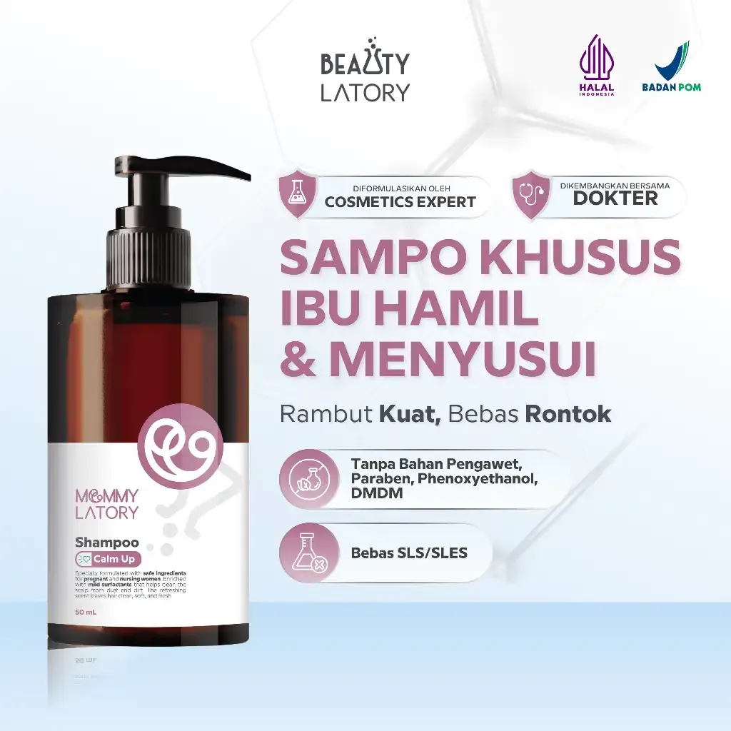 MOMMYLATORY Shampoo 250 mL - Pregnancy & Nursing safe