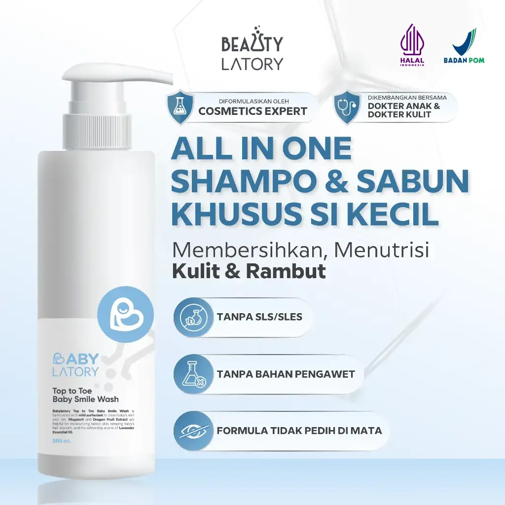 BABYLATORY - Top to Toe Baby Smile Wash